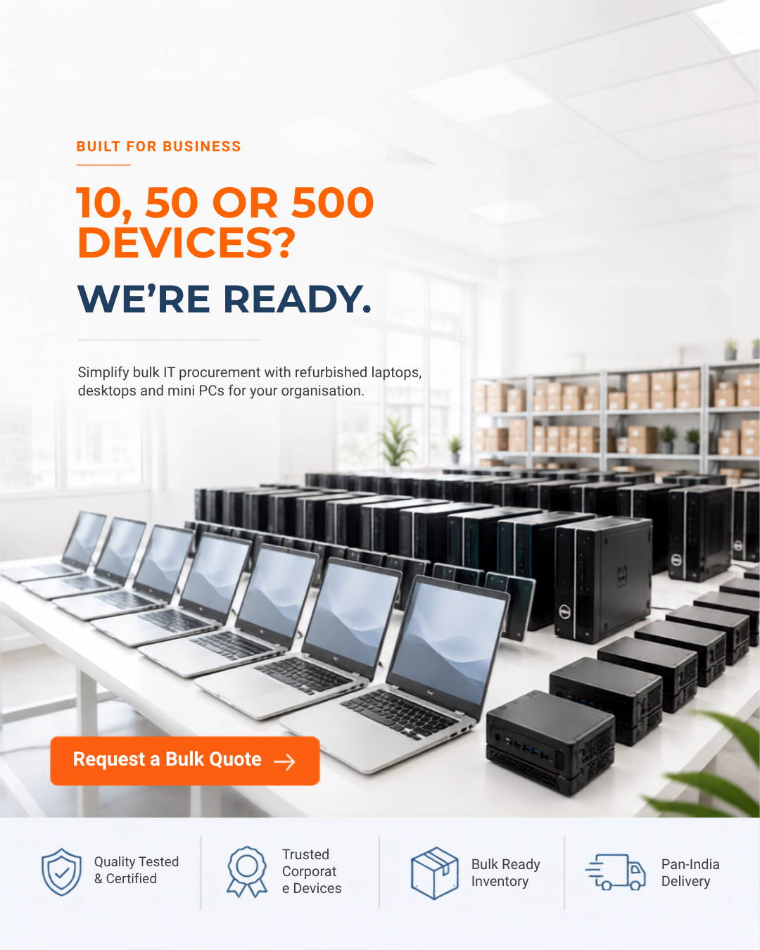 10, 50 or 500 devices? Renew Circuits bulk IT procurement is ready
