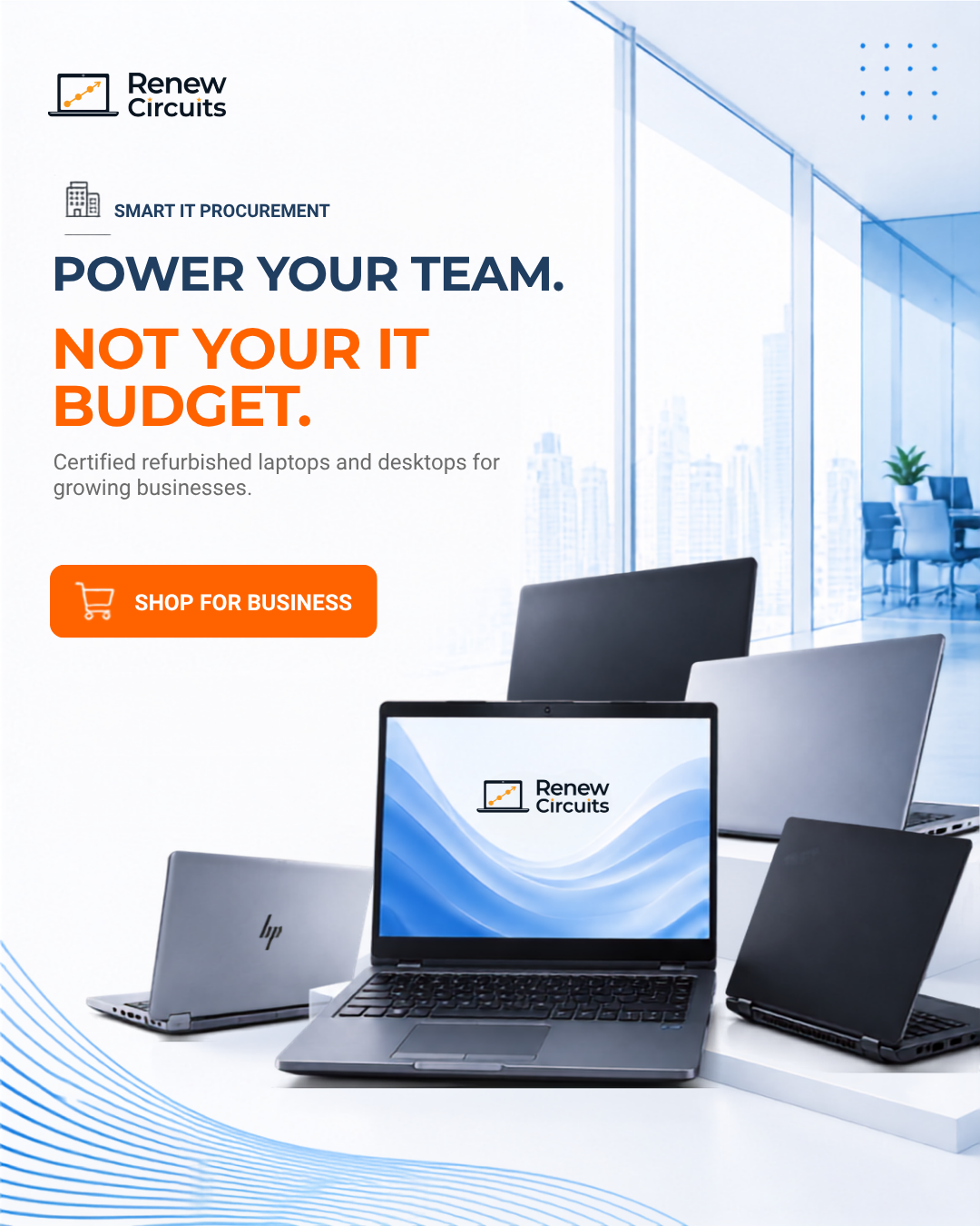 Renew Circuits smart IT procurement — power your team, not your IT budget