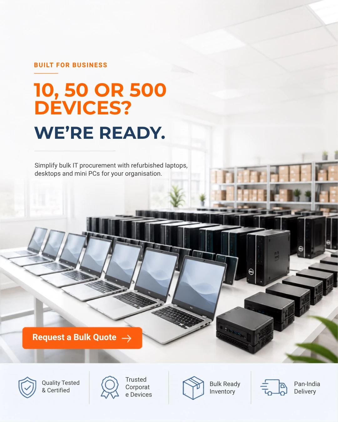10, 50 or 500 devices? Renew Circuits bulk IT procurement is ready